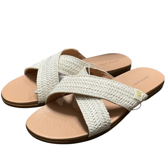 Draper James Women's White Sandals Size 8 NIB NEW - Picture 4 of 10